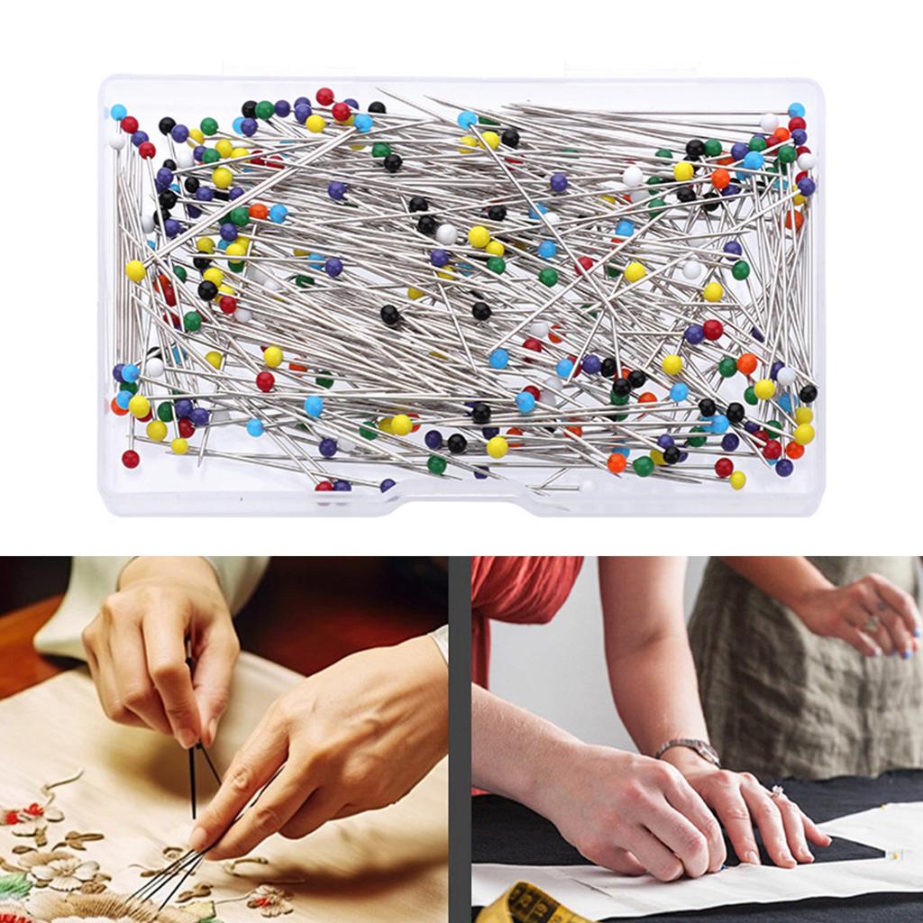 Sewing Pin Straight Pin for Dressmaker Dressmaking Pins Quilting Pin Colorful Positioning Pins for Sewing Dressmaking