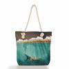Animal Print Thick Rope Single-shoulder Beach Bag 7238