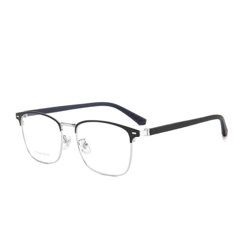 

Metallic Business-style Eyeglass Frames - Fashionably Simple Design - Eyeglass Frames For Computers3305