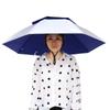 Foldable Outdoor Umbrella Hat Women Men Fishing Double Layer Headwear Sun Cap