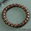 Unisex Handmade Green Sandalwood Bead Bracelet - Ethnic Style, Exquisite Design