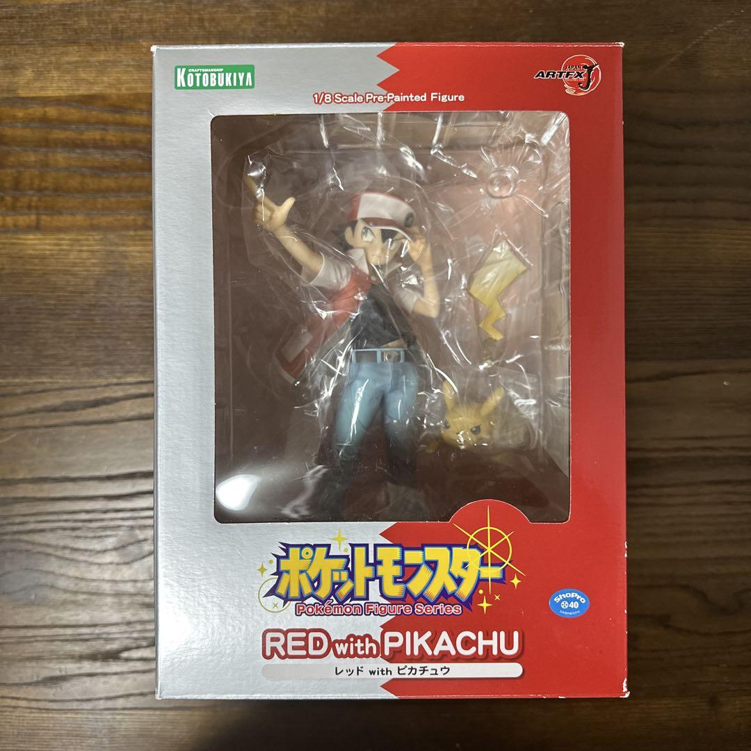 

[USED] ARTFX J Red with Pikachu Pokemon Figure