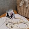For Samsung Galaxy Z Flip 6 5 4 3 Case Z Flip5 ZFlip 5 ZFlip5 Cute Cat Long Lanyard Corssbody Hard Shockproof Cover