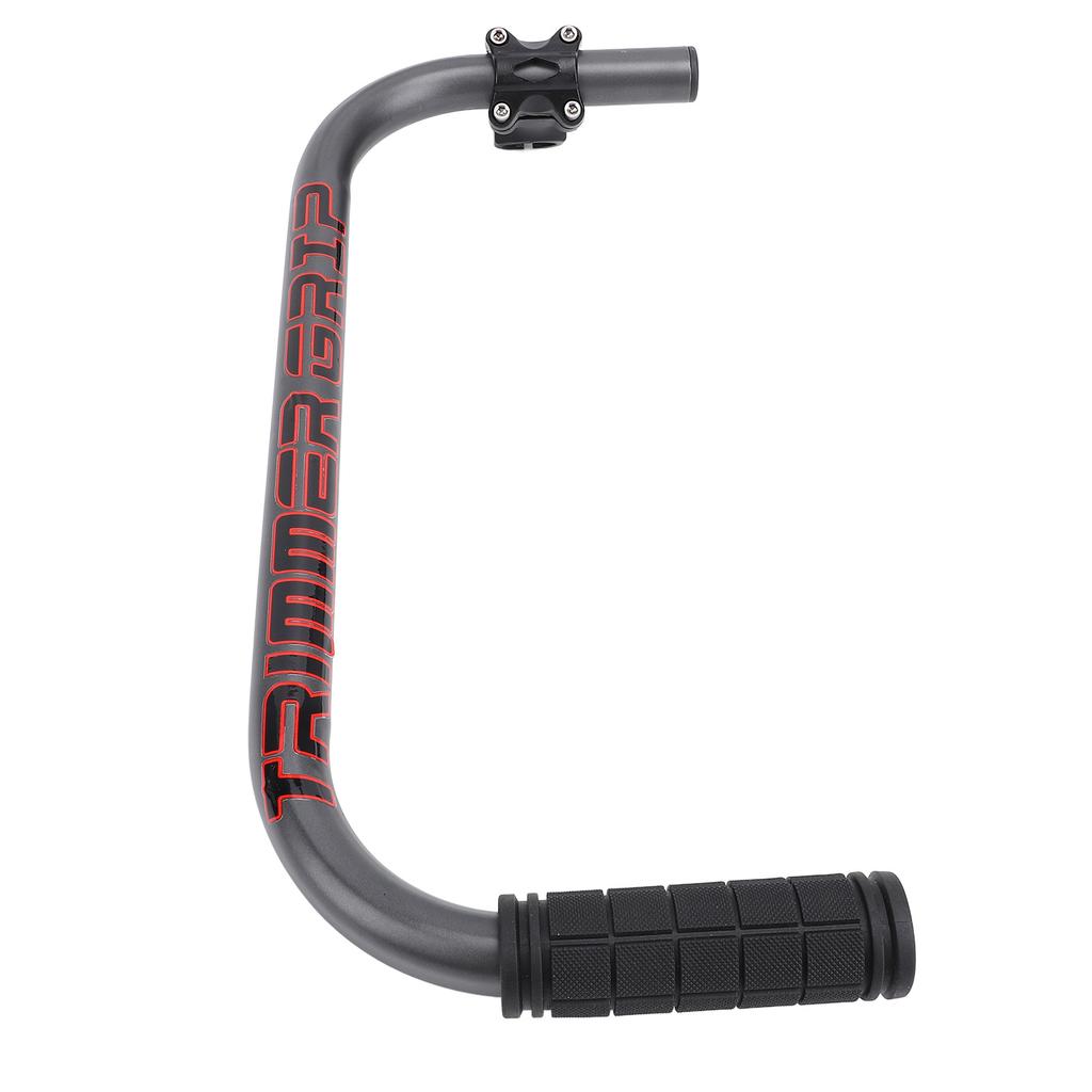 Mâner pentru maner de tuns șir, lungime de 43 cm, din aliaj de aluminiu ergonomic, extensie pentru mâner pentru tuns buruieni