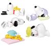 PEANUTS Snoopy Sleepy Mascot Mix Set of Gachapon Capsule Toy [Complete 5]