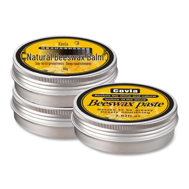 80g Beeswax Cream for Wood Floor and Furniture Maintenance - Wenge Oil Polishing Wax