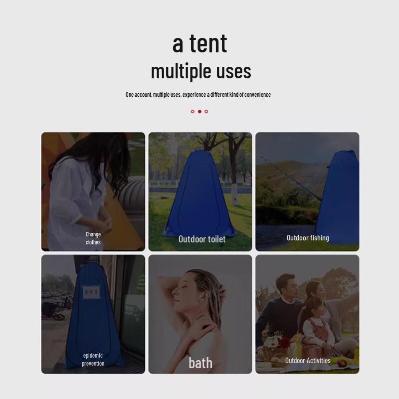 Portable Outdoor Camping Shower & Toilet Tent