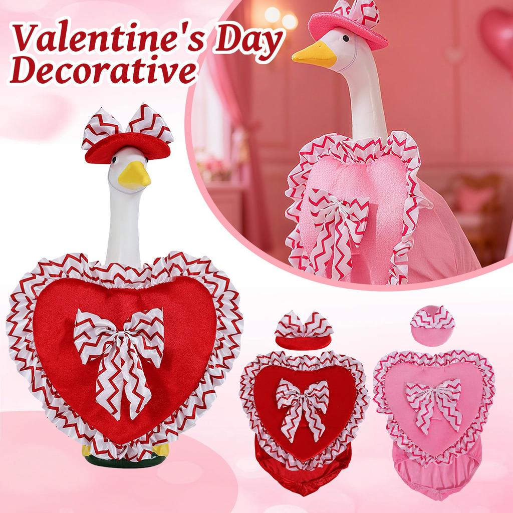 Valentine's Day Red Velvet Cloth 23 Inch Set Holiday Costume