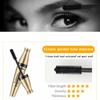 YANQINA Golden Tube Mascara Waterproof Fiber Long Without Smudge Three -effect One 3D Mascara Silicon Head