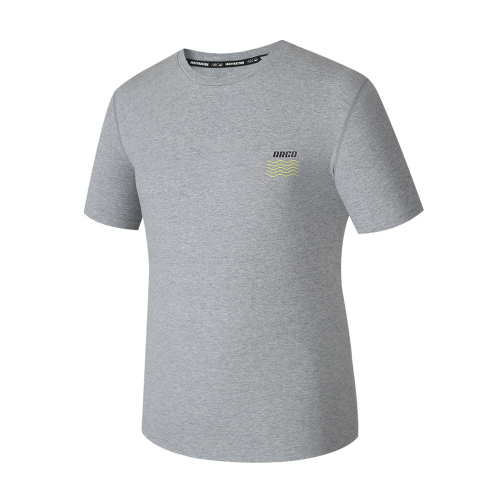 ARGO California Short-Sleeve T-Shirt Top In Gray