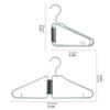 Portable Coat Hanger Towel Rack Clothes Hangers Home Storage Hooks Foldable Coat Rack Thickened Hanger Space-Saving