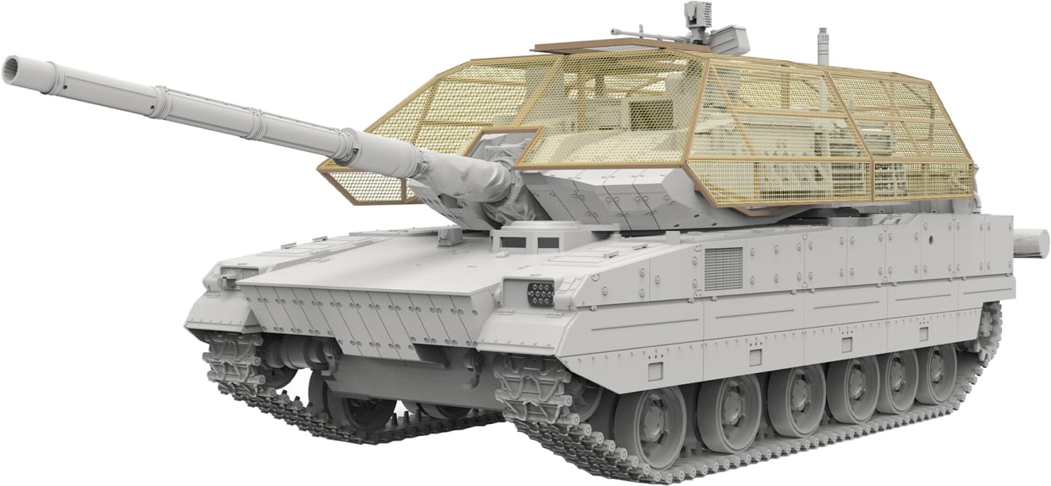 GSI Creos Meng Model ZTQ15 Light Tank with Corps Cage Armor Plastic Model Kit MES010 1/35 (Tank)