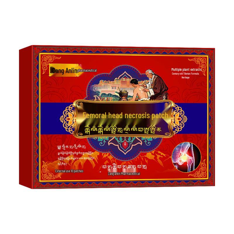 Tibetan Medicine Patch for Femur Head Necrosis and Hip Joint Pain Relief
