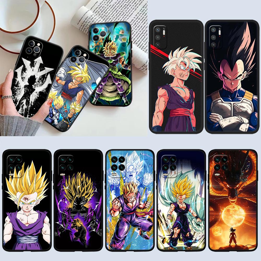 RE25 Dragon Ball Gohan New High-End Shell Phone Case for iPhone 16 15 14 13 12 Pro Max Plus Mini