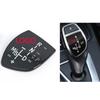 Couvercle de Panneau de Levier de Vitesse Bouton ABS pour BMW Série 1/2/3/4/5/7 (F01-F02 X1-X6 F30 F10) avec logo