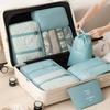 7Pcs Travel Essential Storage Bag Set,Beach Vacation Essentials Accessories,Suitcase Organizer Bags for Luggage