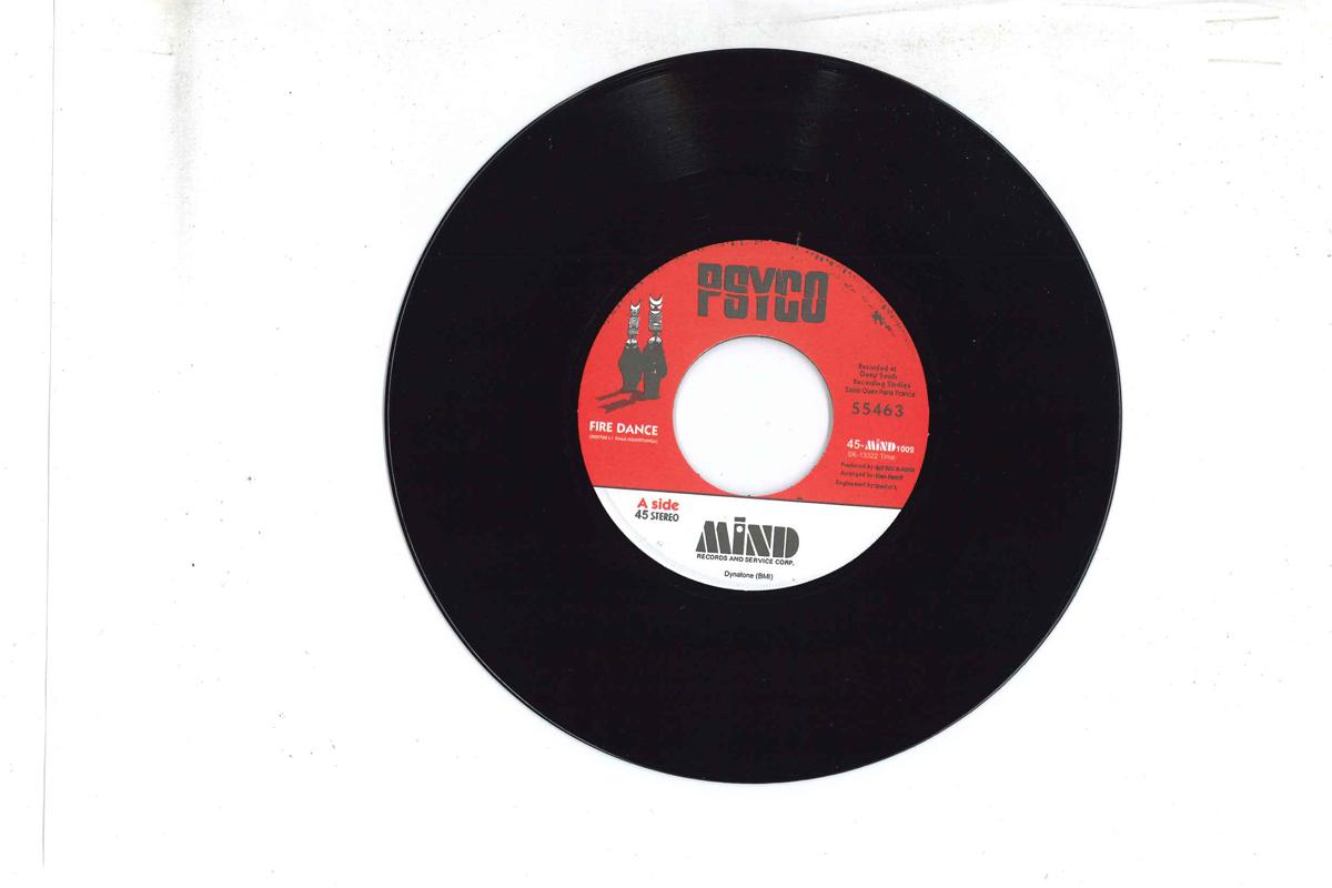 

7inch Record PSYCO - Fire Dance / Butterfly 55463 MIND 2005 France Soul/Funk Used