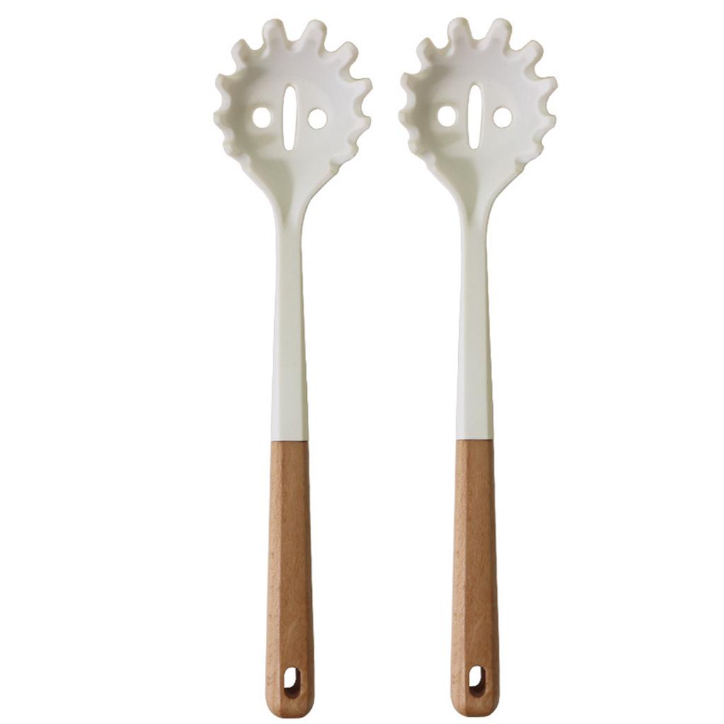 2Pcs Silicone Spatula Set Heat Resistant Nonstick Steak Spatula Kitchen Cooking Utensils Cookware Cooking Tool Set Spatula Kit