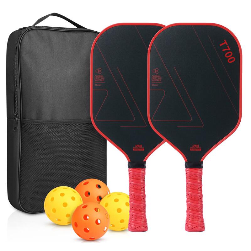 Jingbeike T700 Carbon Fiber Pickleball Paddle Set for Juniors