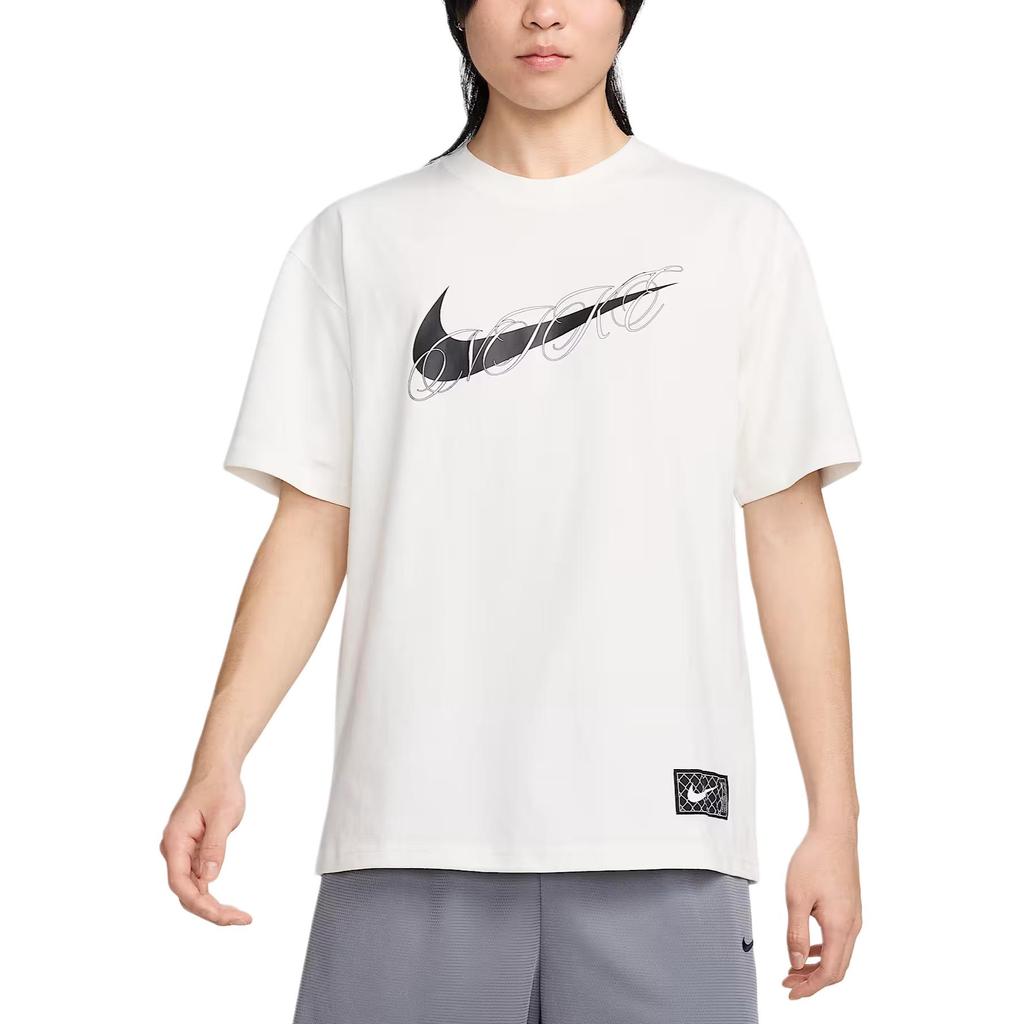 Nike Max90 T Shirts Men's White Crew Neck Moderate Straight Fit FV8399-133