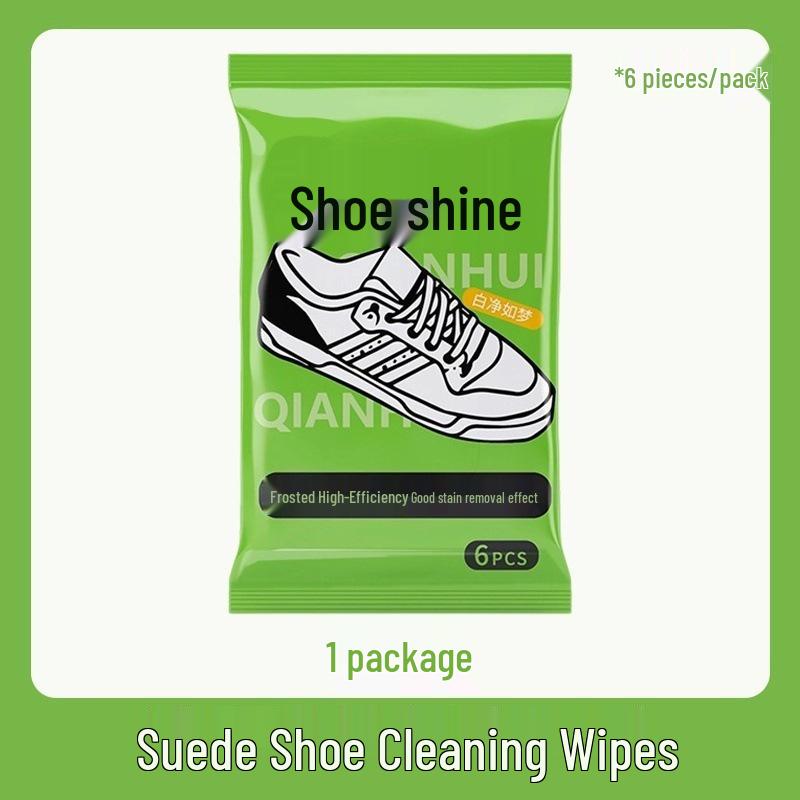 

Dafie No-Rinse Shoe Wipes & Brush - Easy Clean for White Shoes