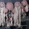 Dream Catchers Handmade Macrame Wall Hanging Dreamcatcher 5 Pieces White Boho Dream Catcher Baby Shower Decorations For Home