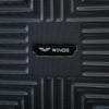 Set of 3 Wings Pc Eco Black Suitcases