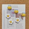 Adorable Plumeria Bee Felt Thumbtacks for Creative Photo Walls