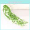 Senecio Faux Rowleyanus Wall Hanging Basket Decoration Plastic Vine Flower