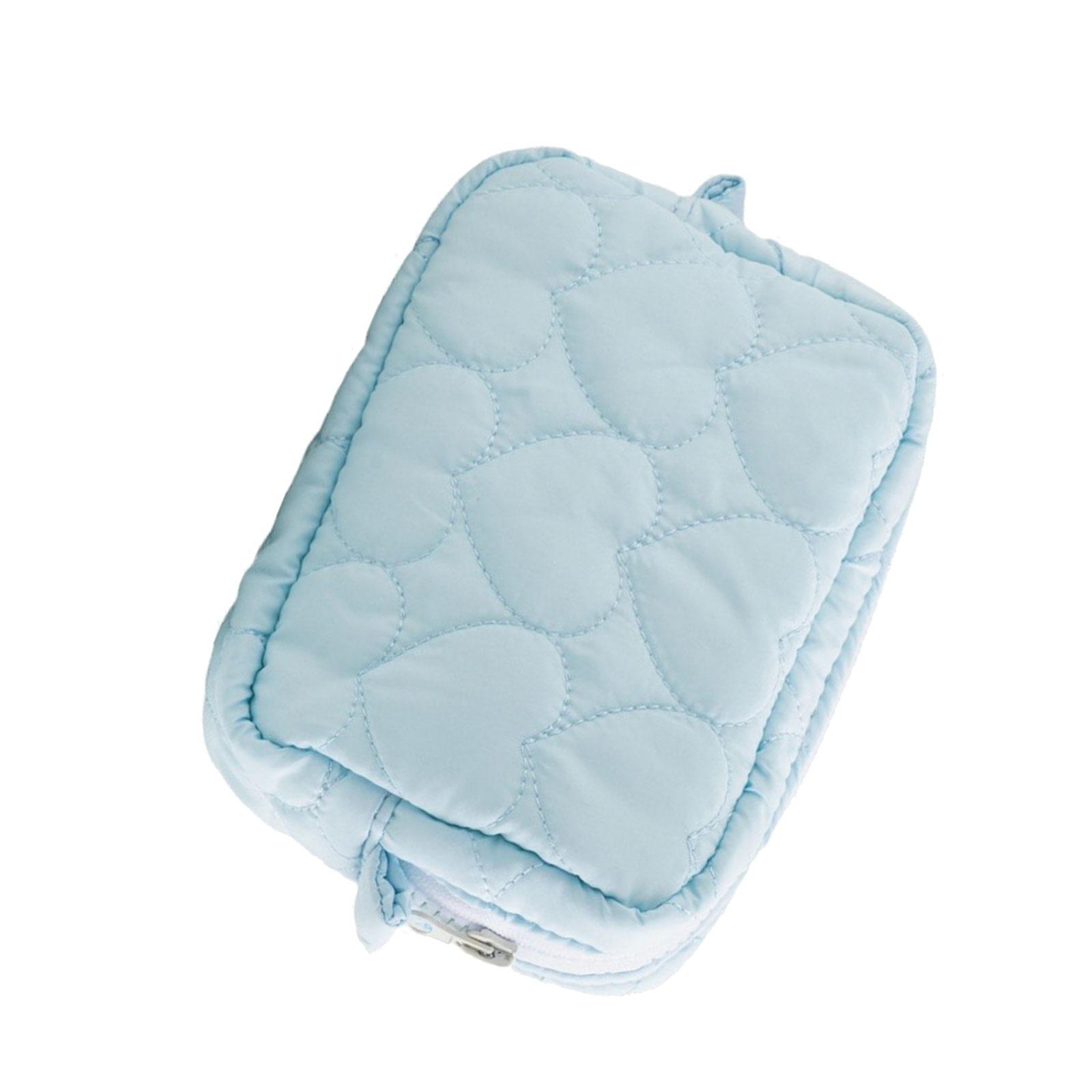 

Яркий конфетный цвет Милый чехол для хранения Водонепроницаемый чехол для удобной организации мелких предметов в офисе, школе и путешествиях синий