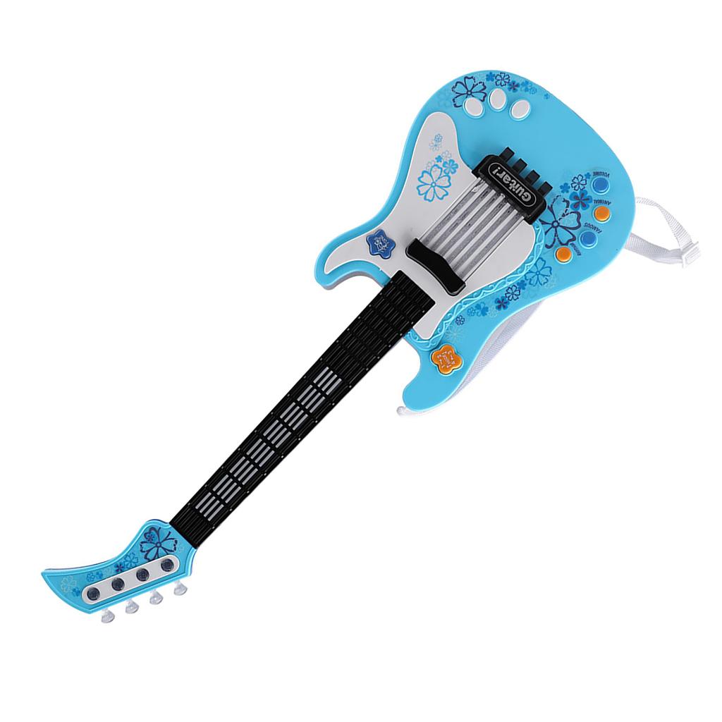 Multifunctional Kids Bass Guitar Toy Children Light Musical Instrument Toy