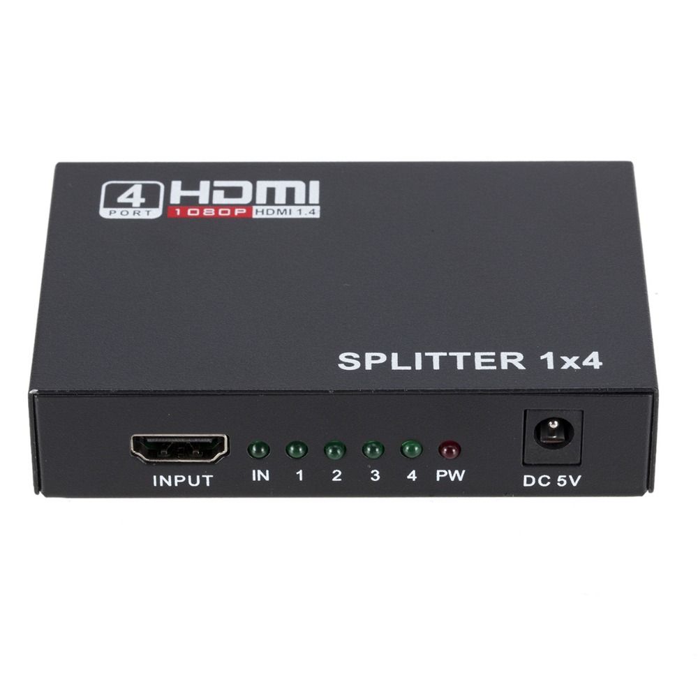 

Один Drag Four 1 x 4 HDMI-совместимый разветвитель для дисплея / ЖК-телевизора / проектора / STB