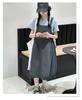 Girls' Summer Outfit Set 2026 New Korean Style Simple T-shirt Shoulder Strap Skirt Stylish Two-piece Set for Children