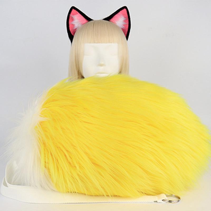 King Of Glory Daji Tail Ear Set Cos Wonder Of Time Travel Fox Beast Ear Headband Headgear