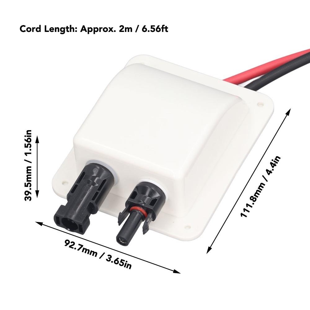 Dual Cable Entry Solar Cable Entry Gland Various Uses Solar Junction Box  Yacht Use