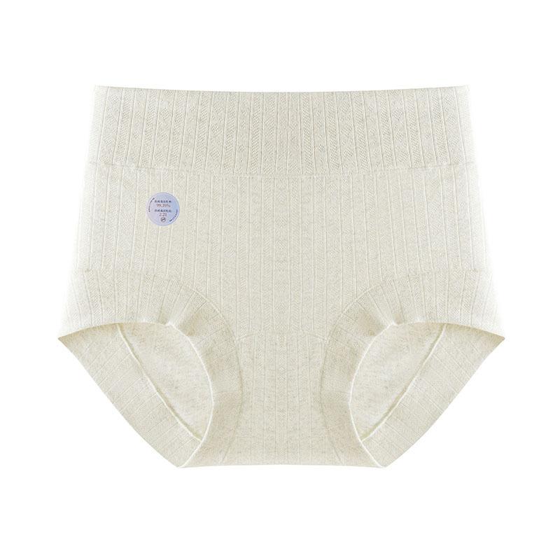 Large Size Women Spring and Autumn Cotton Can Reduce HPV High Waist Breathable 10A Antibacterial Extended Crotch Small Boxer Briefs