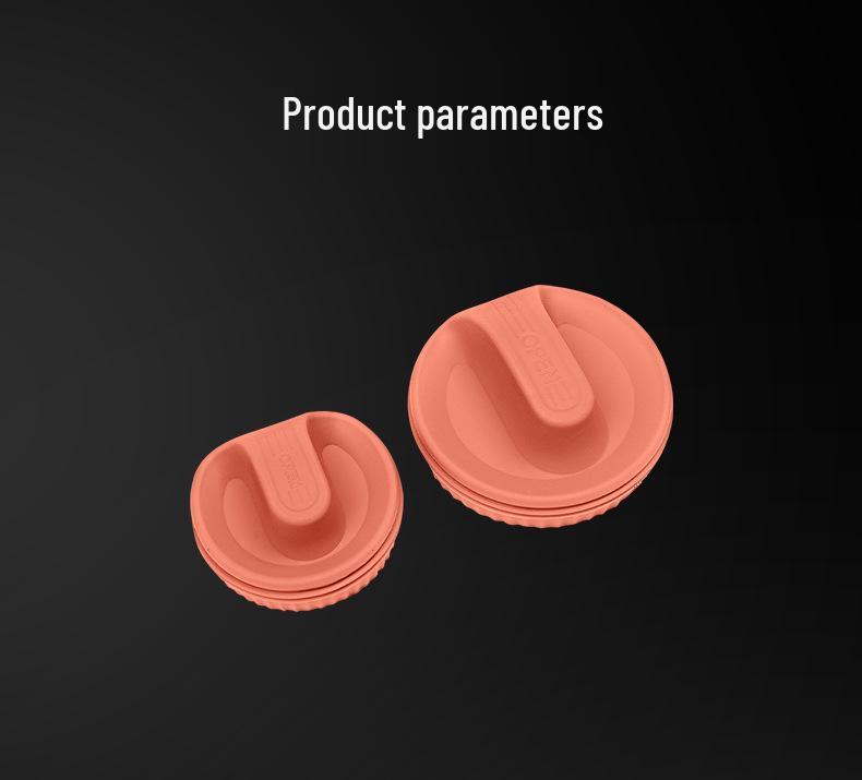 Silicone Waterproof Magnetic Charging Port Cover for Ideal L6-L9 Cars - Black Tech Accessory