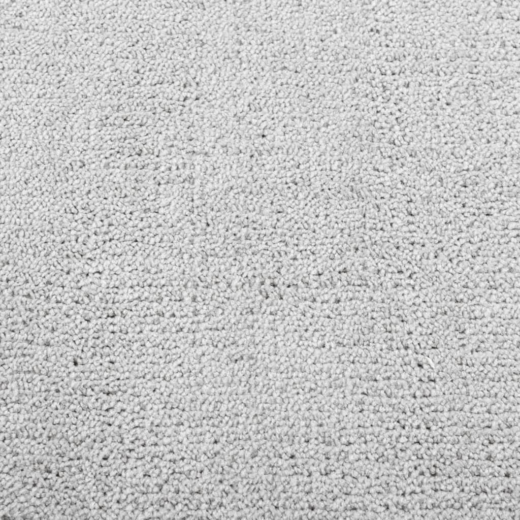 Oviedo Short Pile Rug Gray 140 X 200 Cm