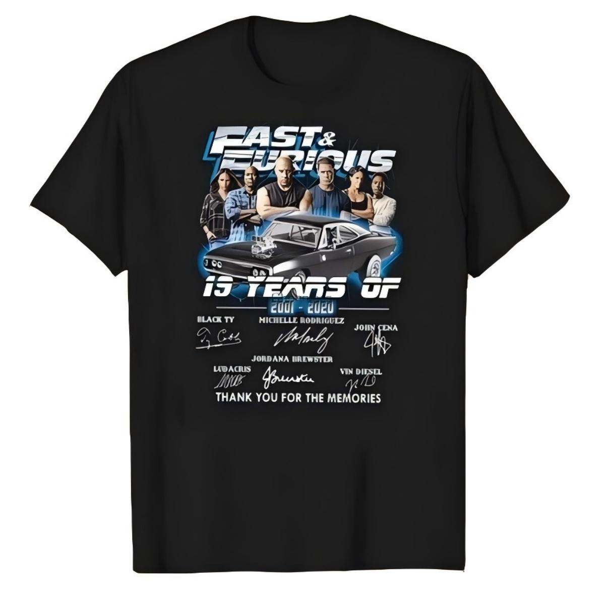 Fast & Furious 19 Years T-Shirt S