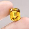 Natural Yellow Sapphire Loose Gemstone Ceylon 12 ct Radiant Shape September Birthday Birthstone