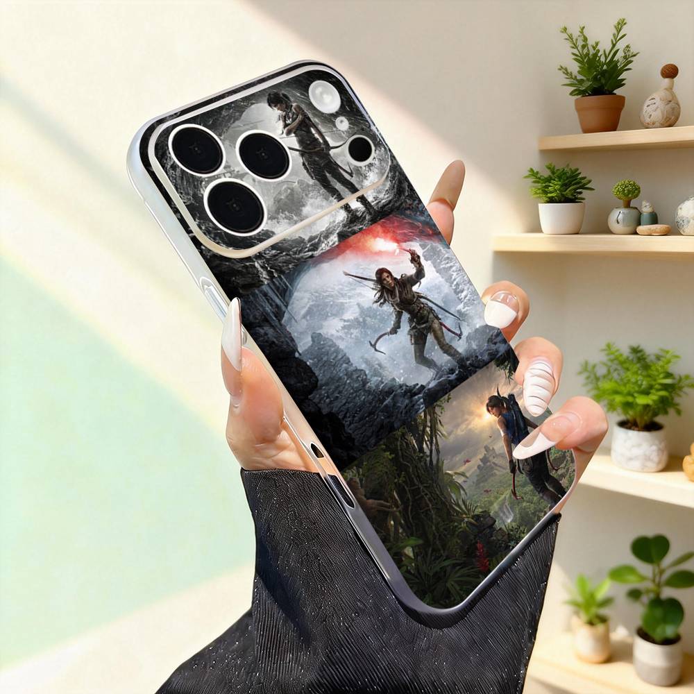L-Lara C-Croft Cool For iPhone 17,16,15,14,13,12,11,Pro,Max,Plus,Mini,SE4,E Magnetic For Magsafe Wireless Phone Case