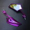8 Colors Motorbike Motorcycle Rear View Mirror Moto Accessories Unviersal 8MM 10MM Scooter Mirror Motocross Rearview