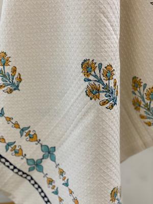 Blockprint Soft Cotton Towel (60-30 Inches)