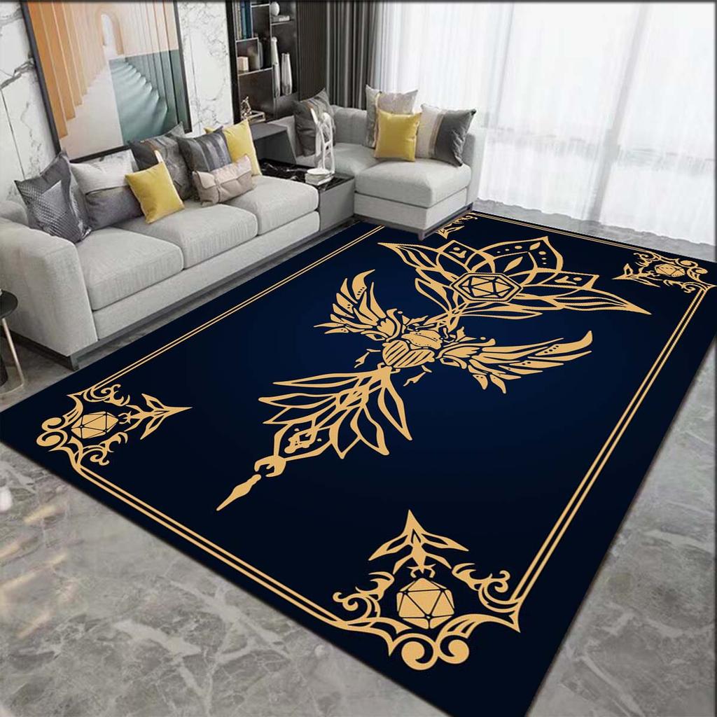 Ancient Egypt Egyptian God Egyptian Cat Anubis Carpets Living Room Bedroom Rug Washable Floor Mats Household Area Mat Devor