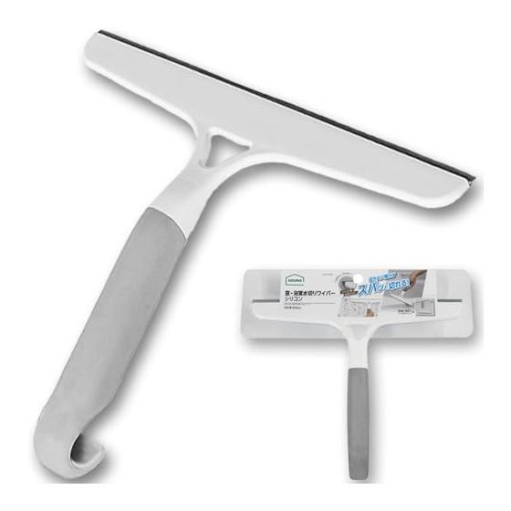 Azuma Window/Bathroom Drainer Wiper Silicone Bathroom Window Cleaning Squeegee Lightweight Easy BT762