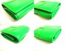 Authentic BOTTEGA VENETA Intrecciato Green Leather Cassette Folded Coin Purse #9950  Refurbished