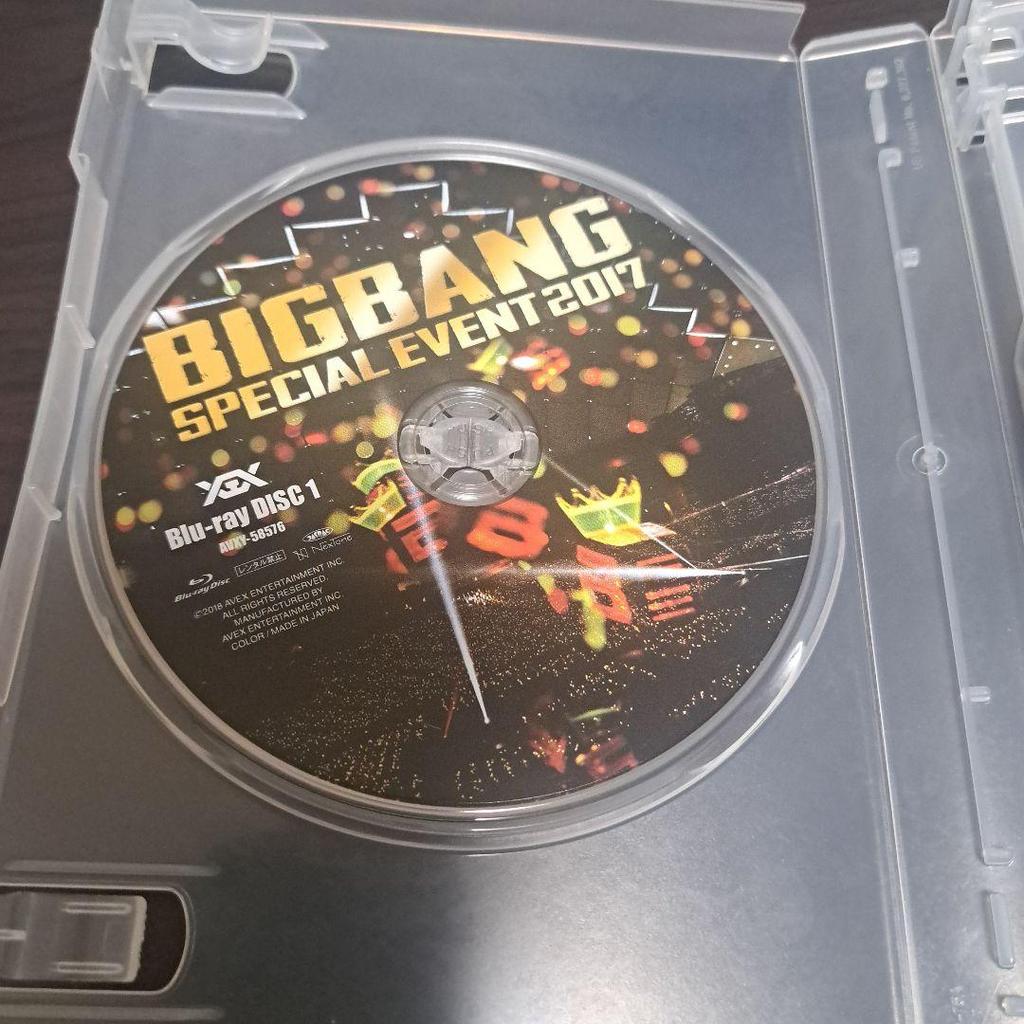 [USED] BIGBANG SPECIAL EVENT 2017 BLU-RAY with trading card