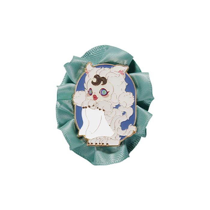 POP MART SKULLPANDA Daily Wonderland Collection Badge Blind Box Products, Single Mystery Box