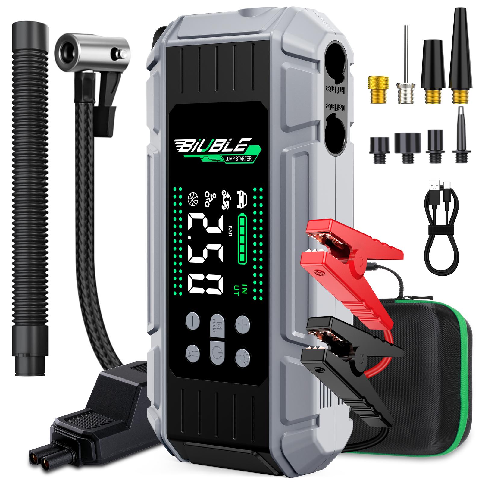 6-in-1 8000A Portable Emergency Jump Starter