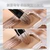 Medium Eyeshadow Brush Sandalwood T08 Soft Animal Hair Portable Beginners Makeup Tool